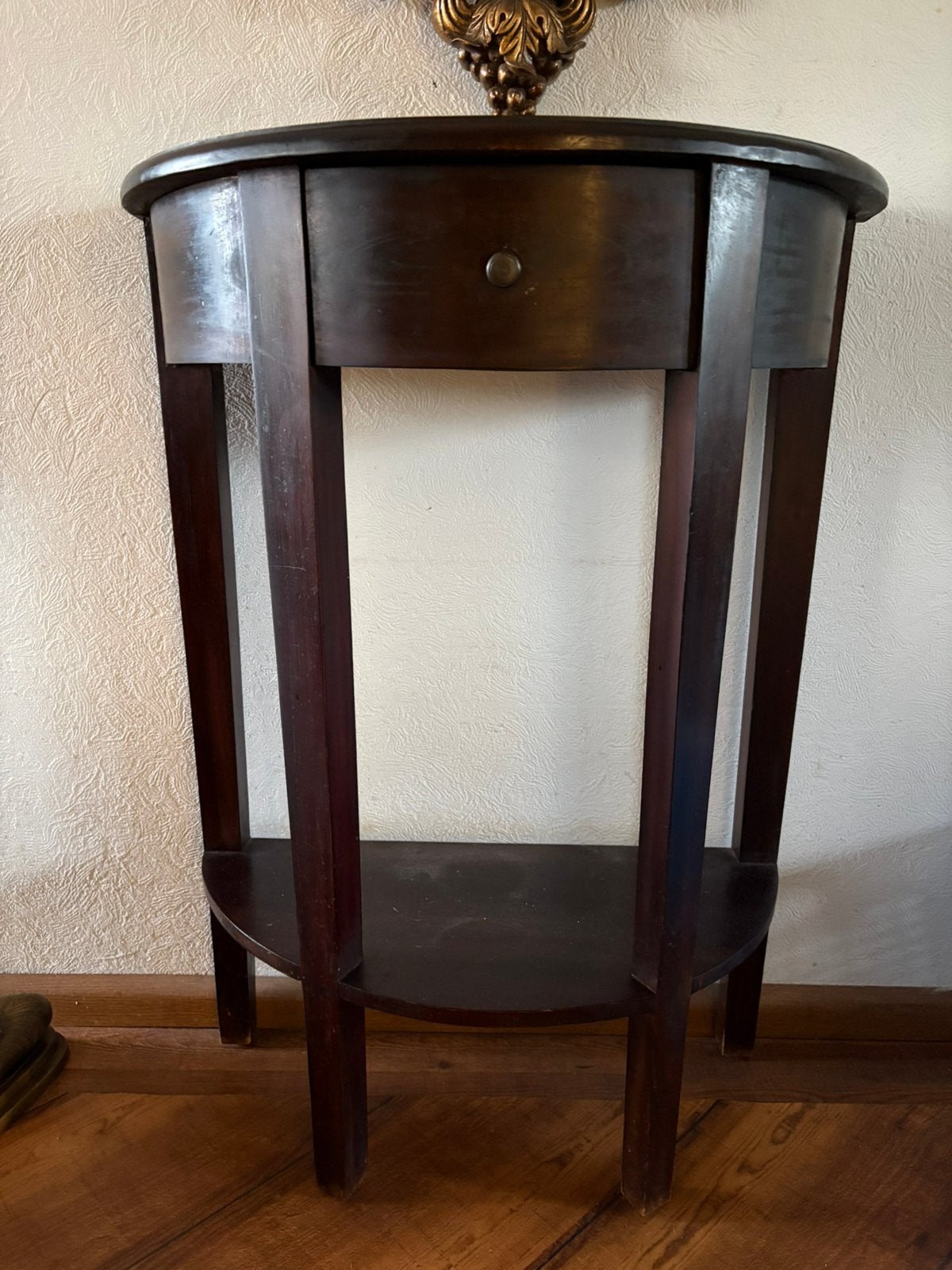 Side table halve maan, Huis en Inrichting, Tafels | Sidetables, Ophalen, 25 tot 50 cm, Rechthoekig, 50 tot 100 cm