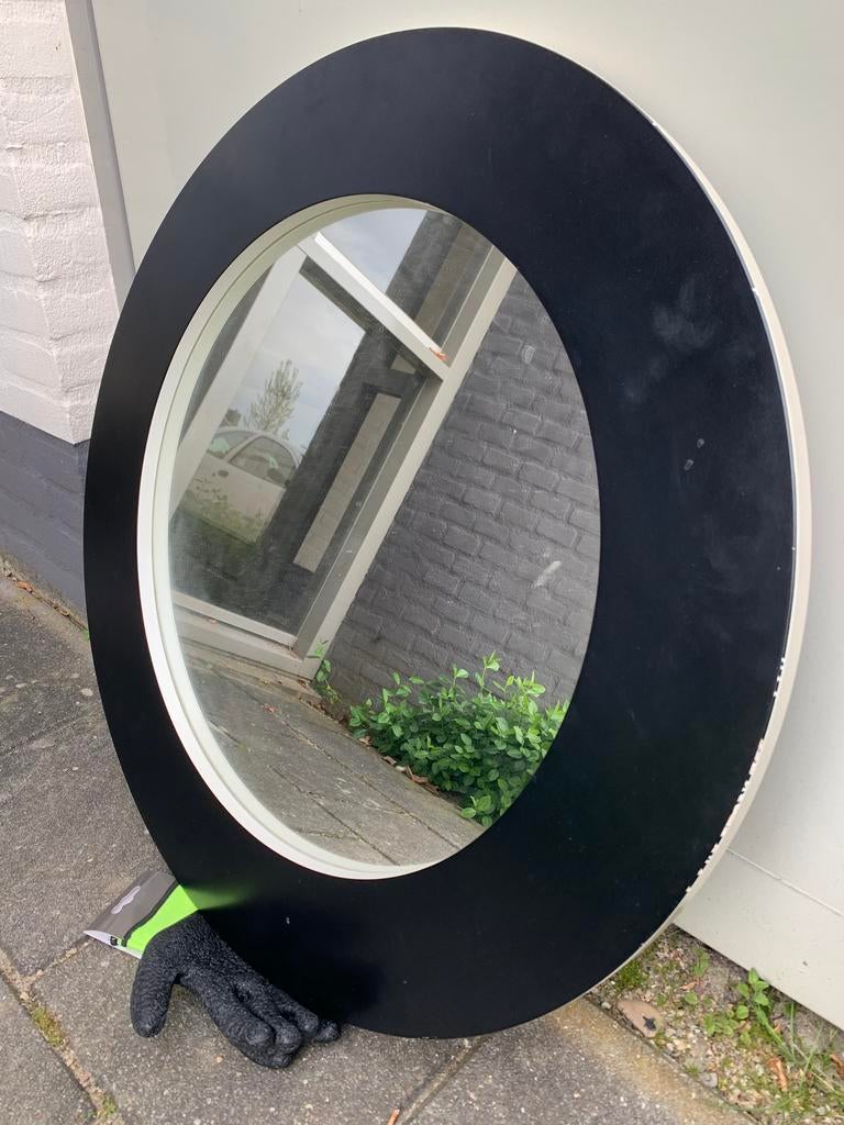 Spiegel Ikea Billdal, Minder dan 50 cm, Rond, Ophalen of Verzenden, Zo goed als nieuw