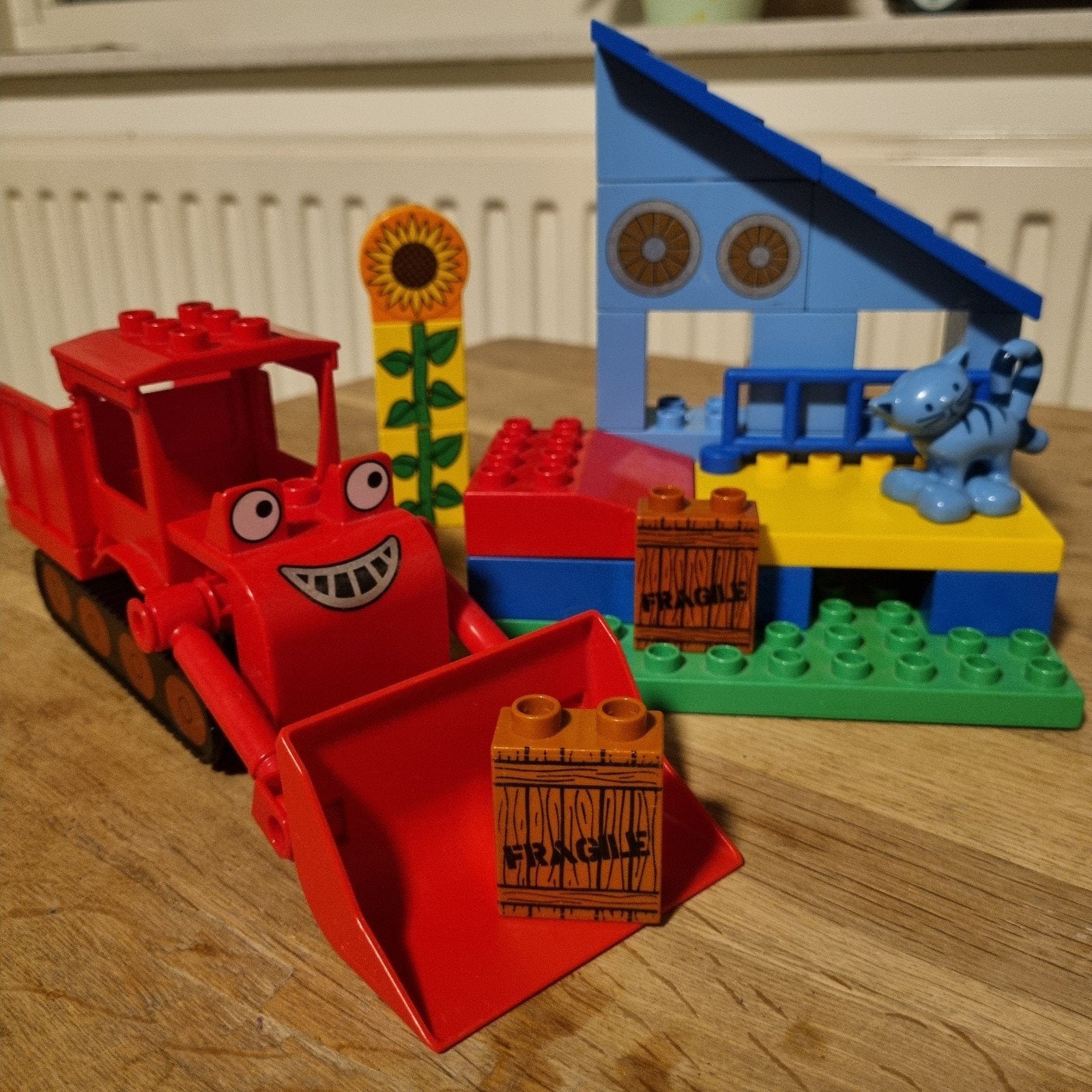Duplo set Bob de Bouwer 'Muck krijgt het klaar' nr 3596, Overige thema's, Ophalen of Verzenden, Zo goed als nieuw, Compleet