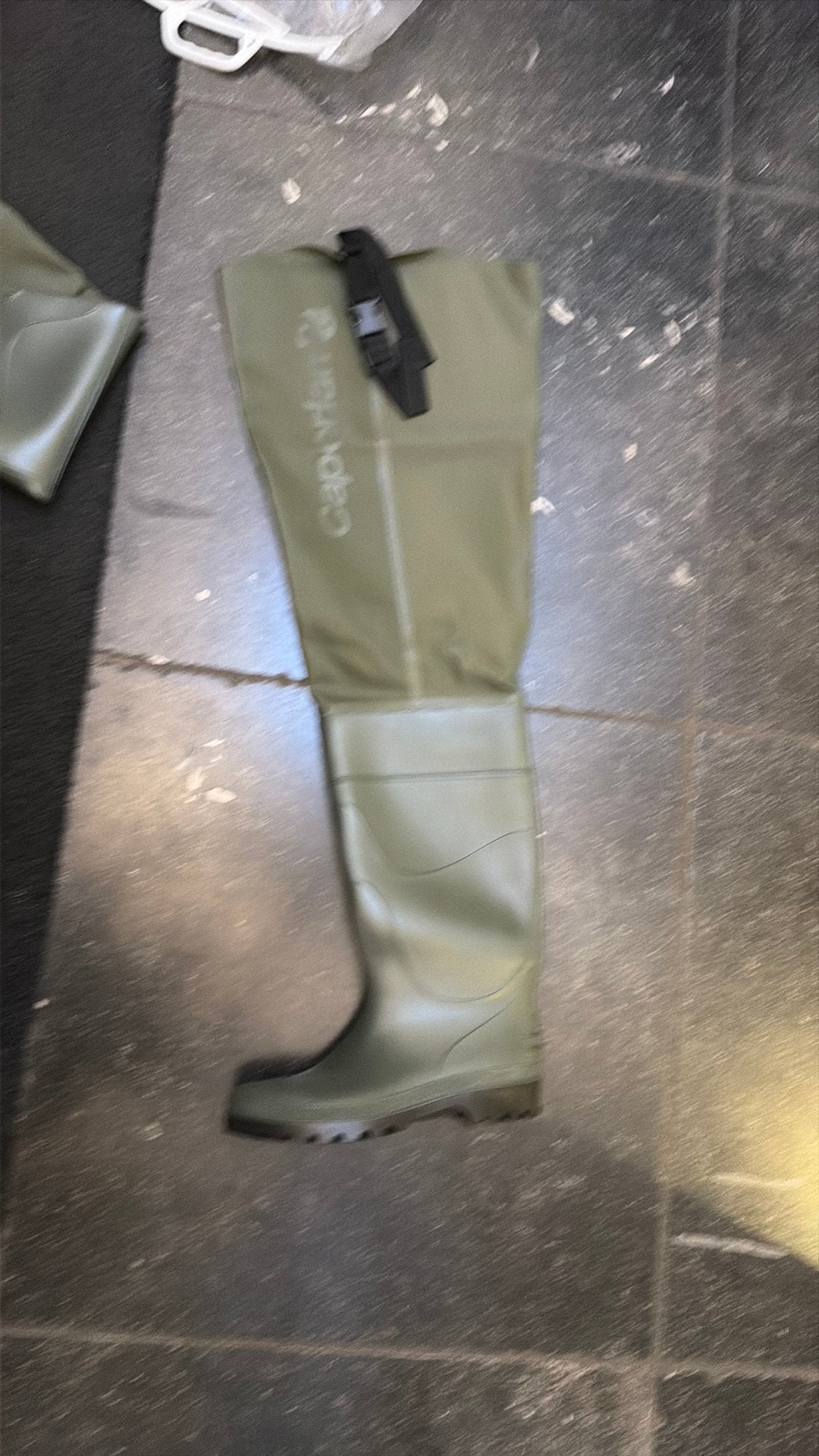Hoge rubbere larzen te koop, Watersport en Boten, Ophalen of Verzenden, Zo goed als nieuw, Kleding