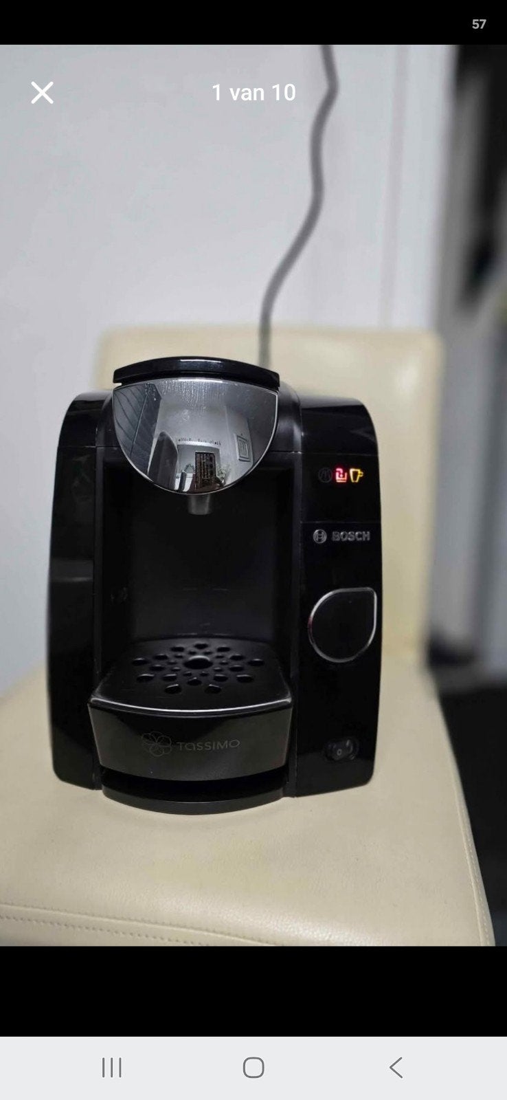 Bosch Tassimo koffiezetapparaat, Witgoed en Apparatuur, Koffiezetapparaten, Gebruikt, Koffiemachine, Ophalen of Verzenden, 2 tot 4 kopjes