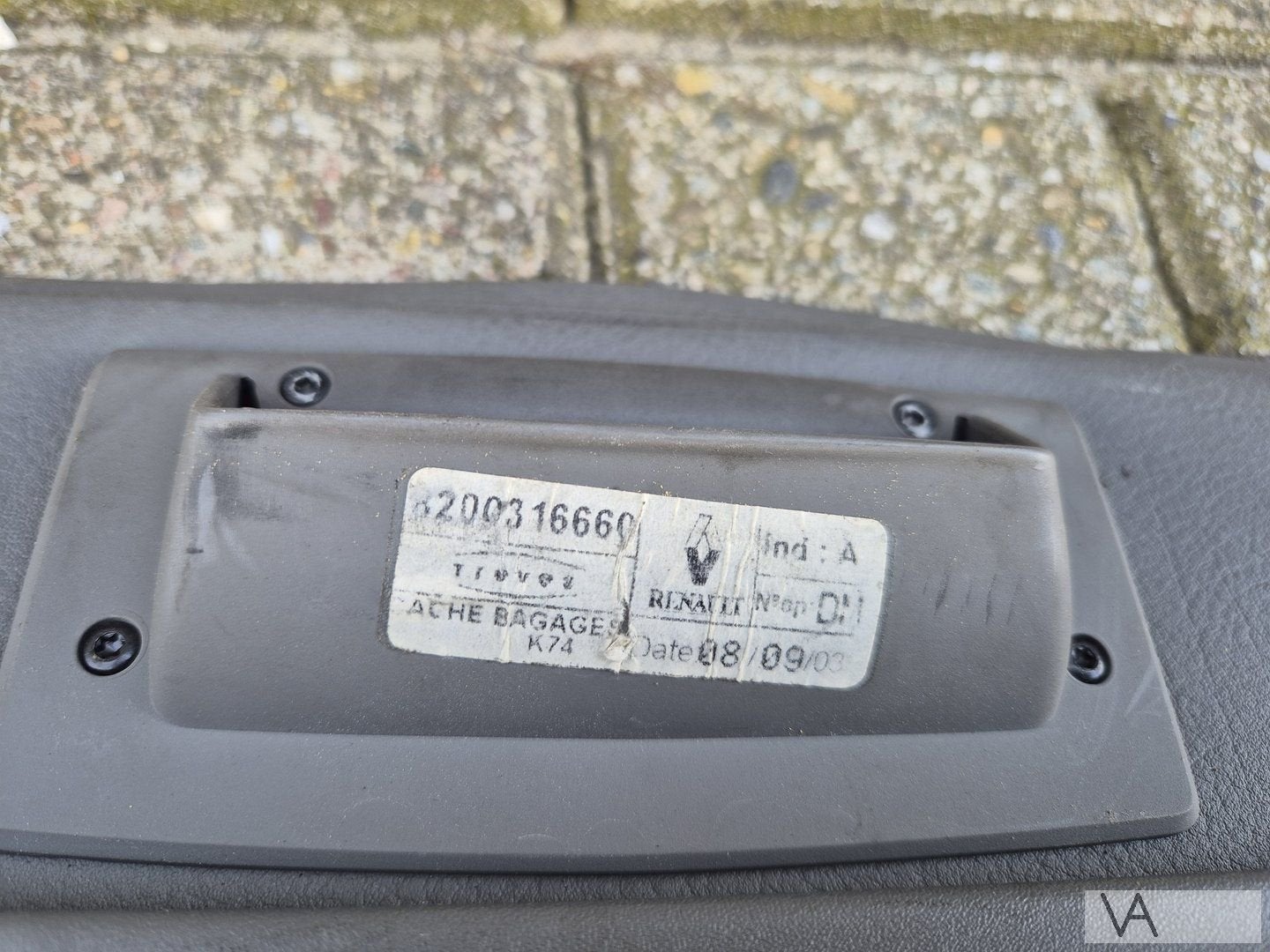 Renault Laguna station 2000 - 2007 rolhoes rollo hoedenplank, Gebruikt, -, Renault, -