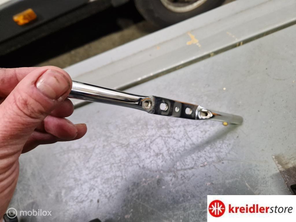 Kreidler richting aanwijzer beugel achter nieuw verchroomd, Gebruikt, Kreidler, Ophalen of Verzenden, Kreidler