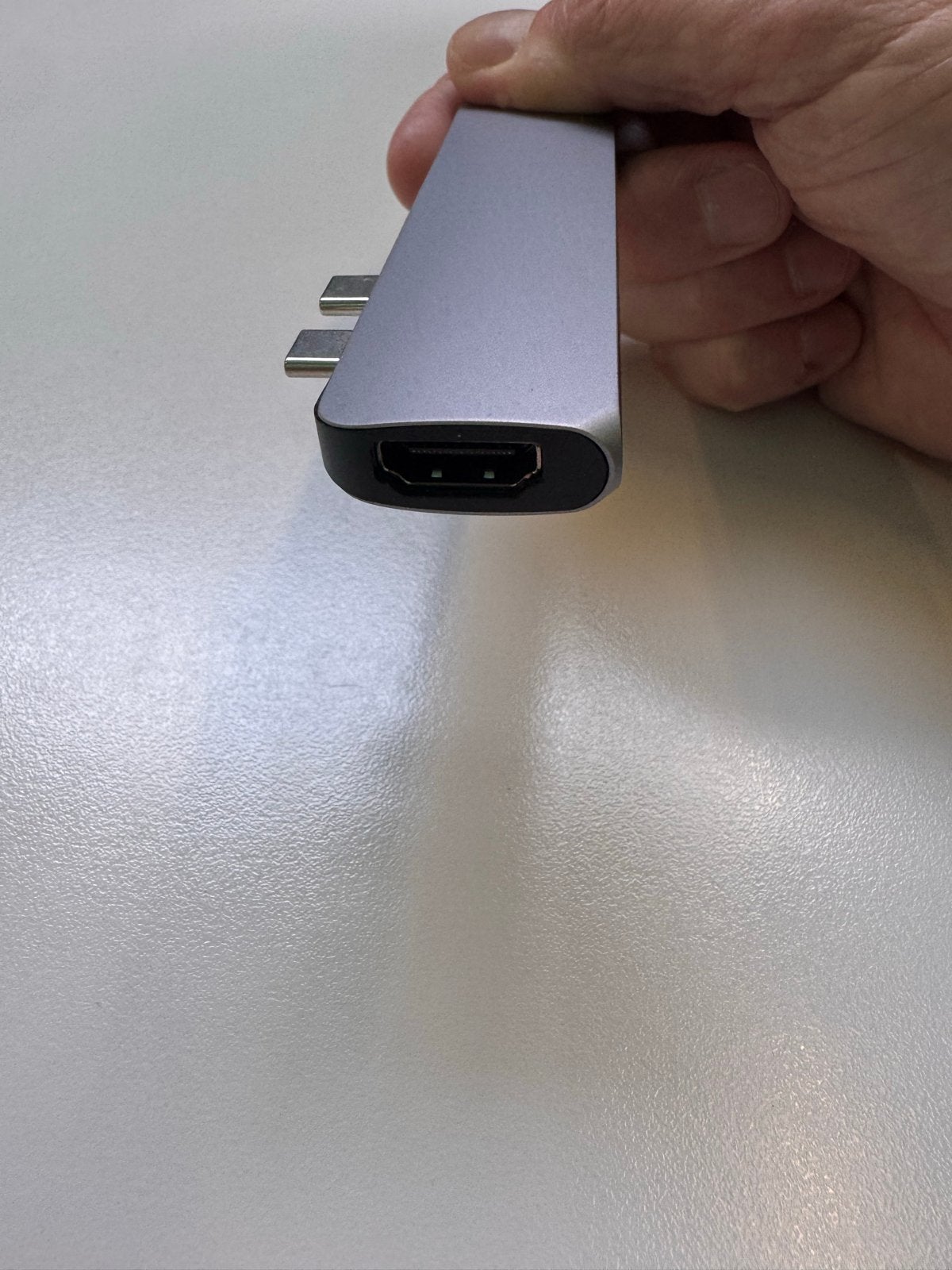 Satechi USB-C Hub met HDMI, USB-A en kaartlezers, Ophalen of Verzenden, Zo goed als nieuw