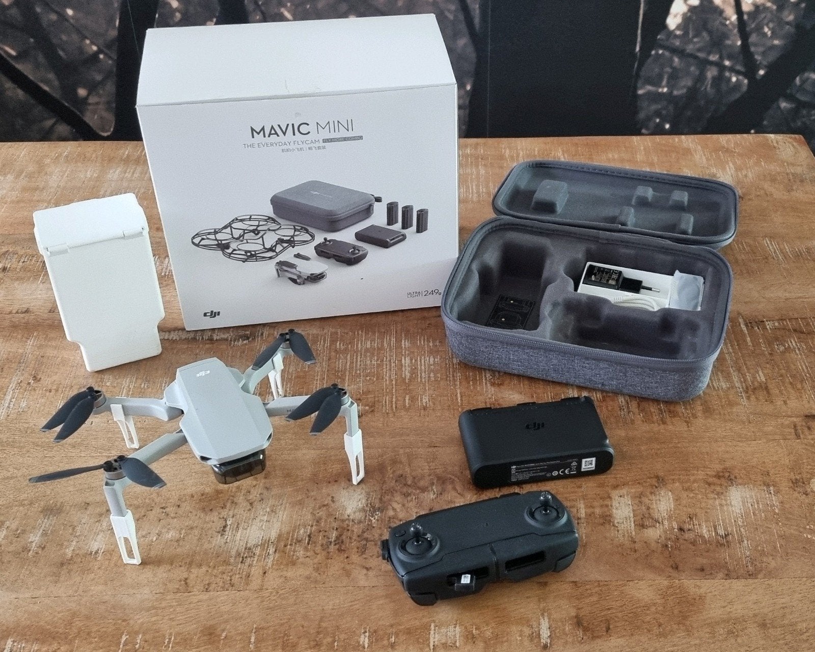 DJI Mavic Mini Fly More Combo - Zo goed als nieuw, Cameradrone, 100 tot 1000 meter, Zo goed als nieuw, 15 tot 30 minuten