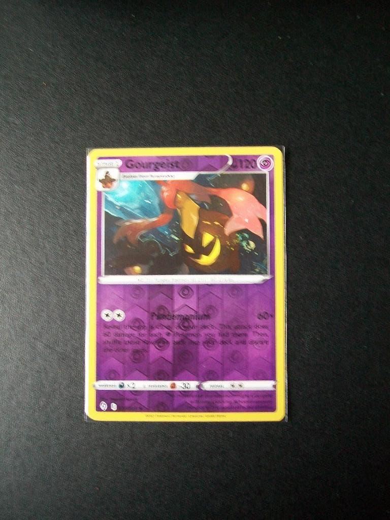 1511: Nieuwe Pokemonkaart holofoil GOURGEIST HP120 (077/203), Verzenden, Nieuw, Losse kaart, Foil