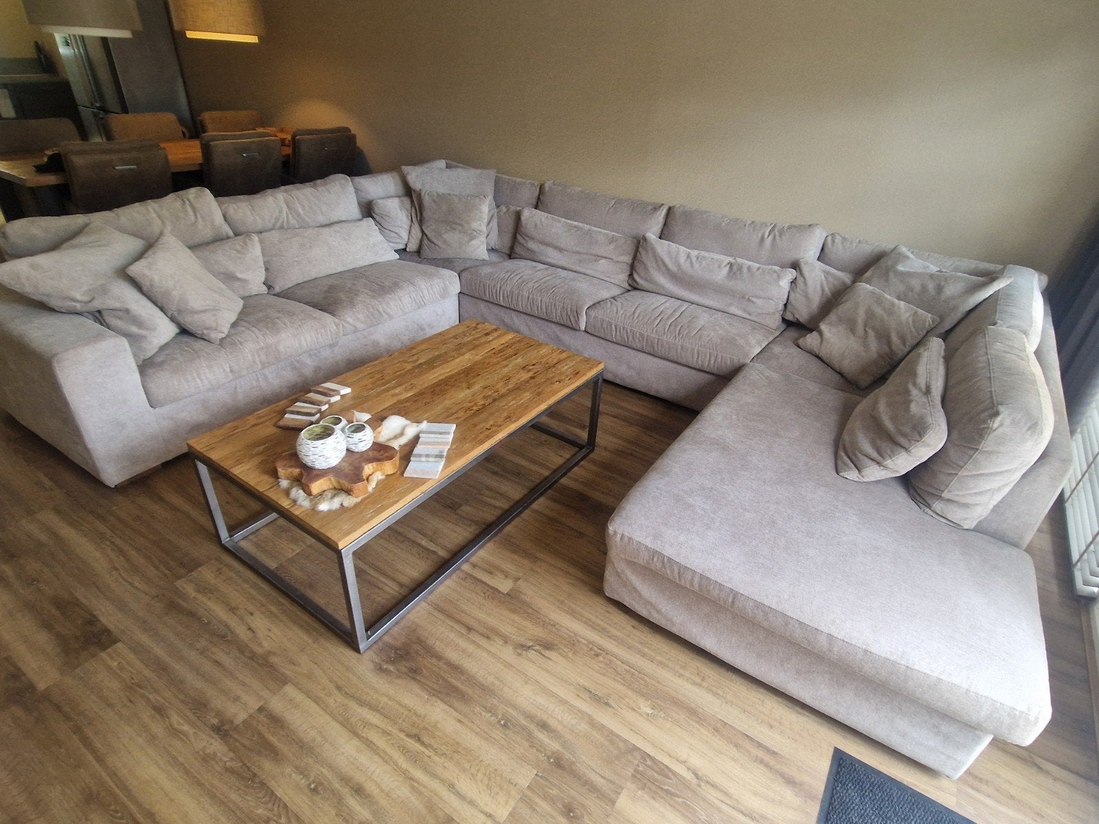 Royale U-vormige loungebank Dutch Sofa Company, Ophalen, Gebruikt, Hoekbank, 300 cm of meer