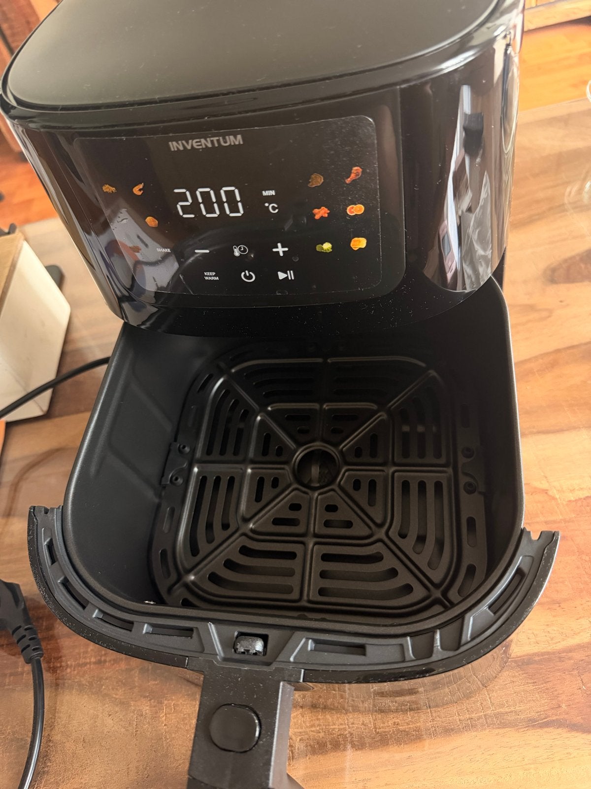 Gloednieuwe Inventum Airfryer GF501HLDB met doos, Ophalen, Nieuw, Airfryer, 1500 gram of meer