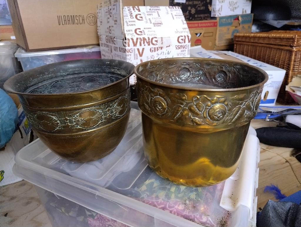 Koperen pot, Ophalen, Koper