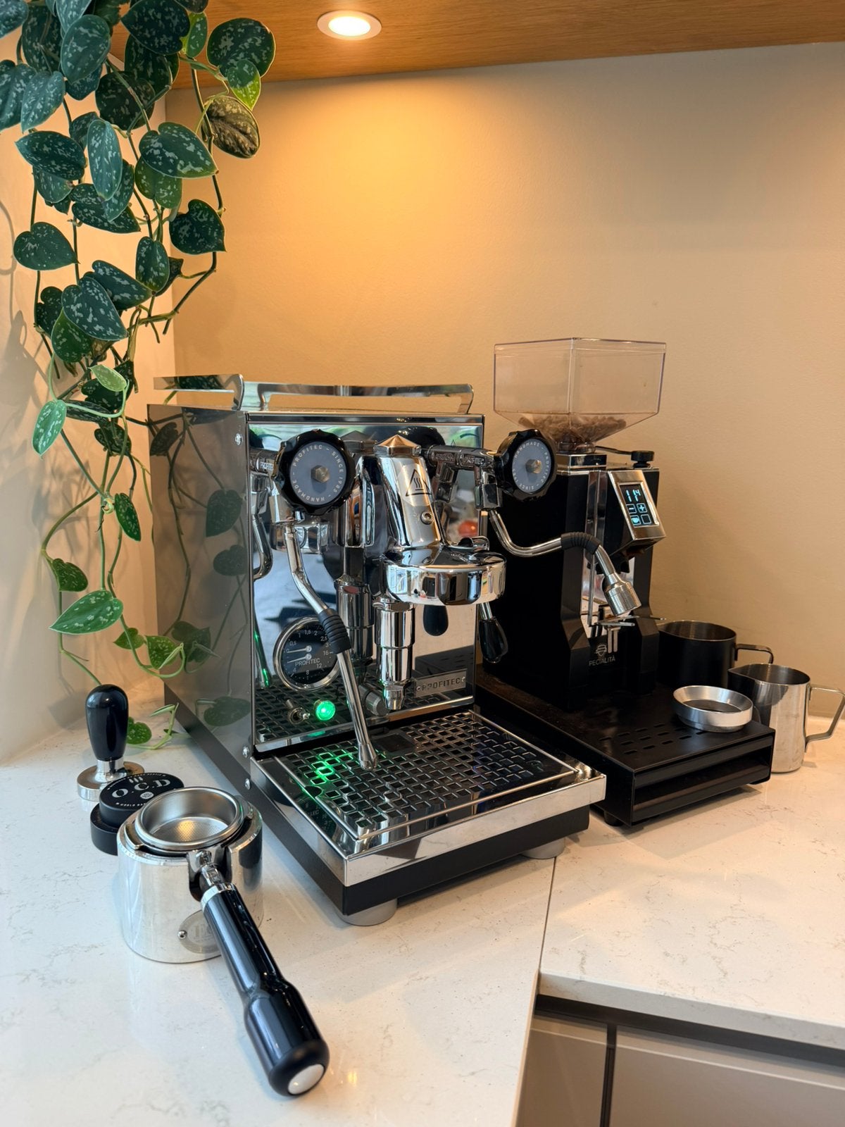 Profitec pro 400 espressomachine koffie halfautomaat ecm, Ophalen, Zo goed als nieuw