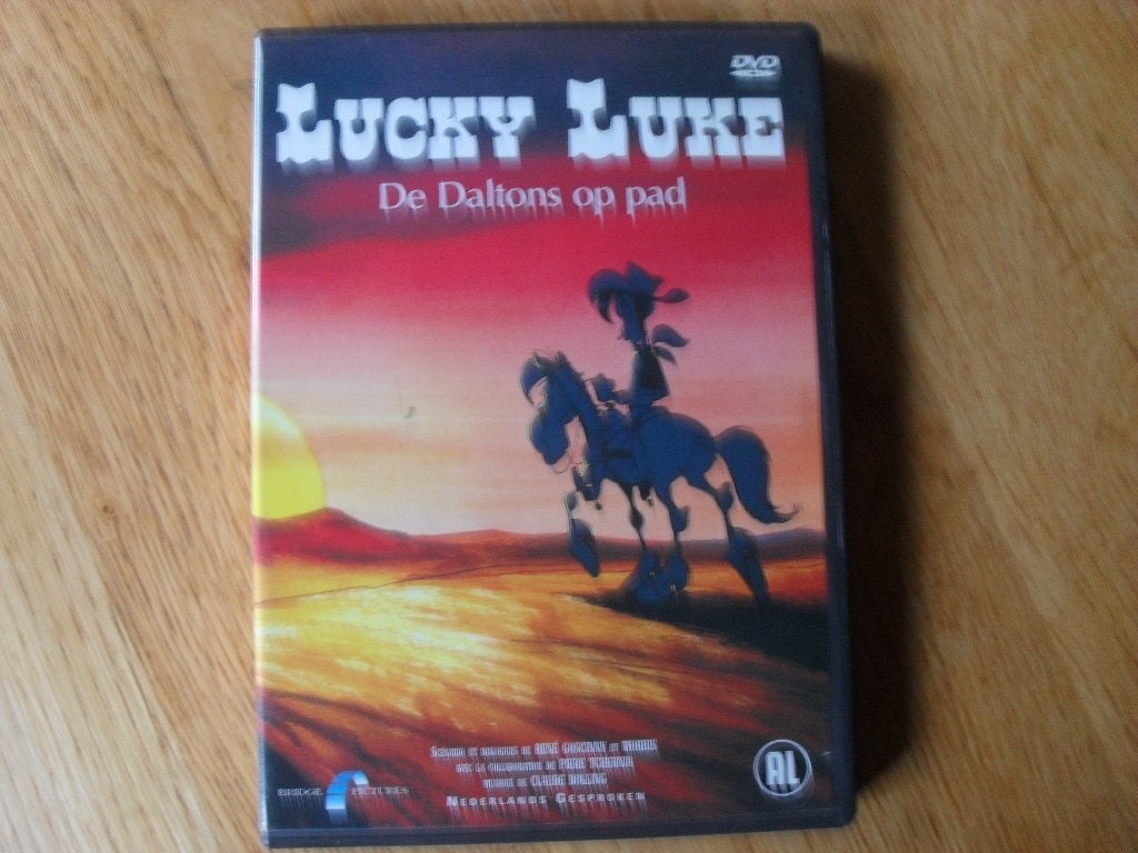 dvd lucky luke de daltons op pad, Alle leeftijden, Ophalen of Verzenden, Zo goed als nieuw, Nederlands