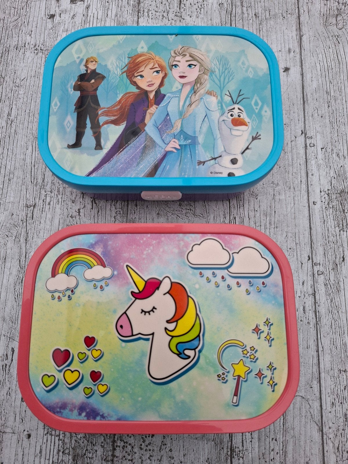 2 X Leuke Mepal Campus Kinder Broodtrommel Lunchbox School, Diversen, Schoolbenodigdheden, Ophalen of Verzenden, Zo goed als nieuw