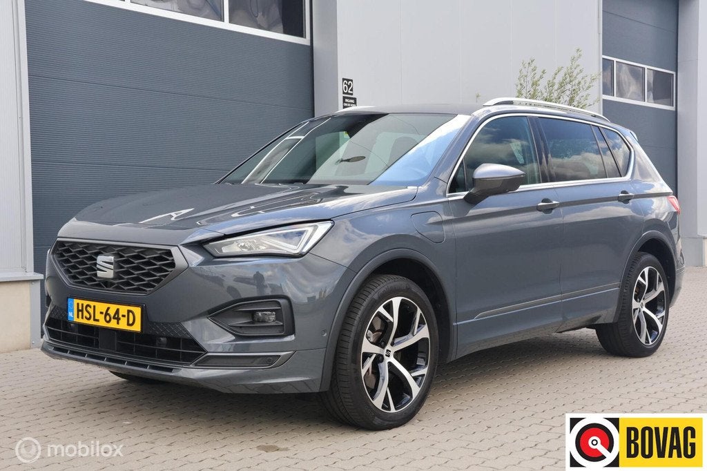 Seat Tarraco 1.4 TSI e-Hybrid PHEV FR | Panodak | Camera | L, Auto's, Seat, Zwart, 4 cilinders, Alcantara, Hybride Elektrisch/Benzine