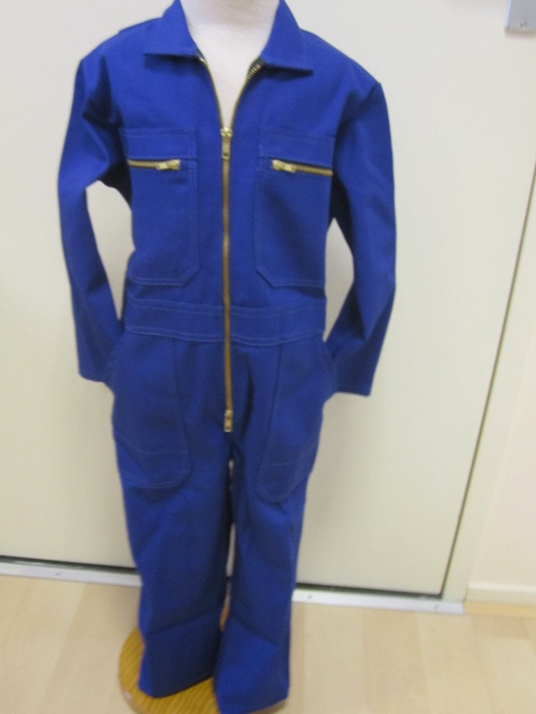Rally Overalls kinderen KORENBLAUW MT 116-122-128-134-140, Tuin en Terras, Werkkleding, Ophalen of Verzenden, Nieuw, Kinderen