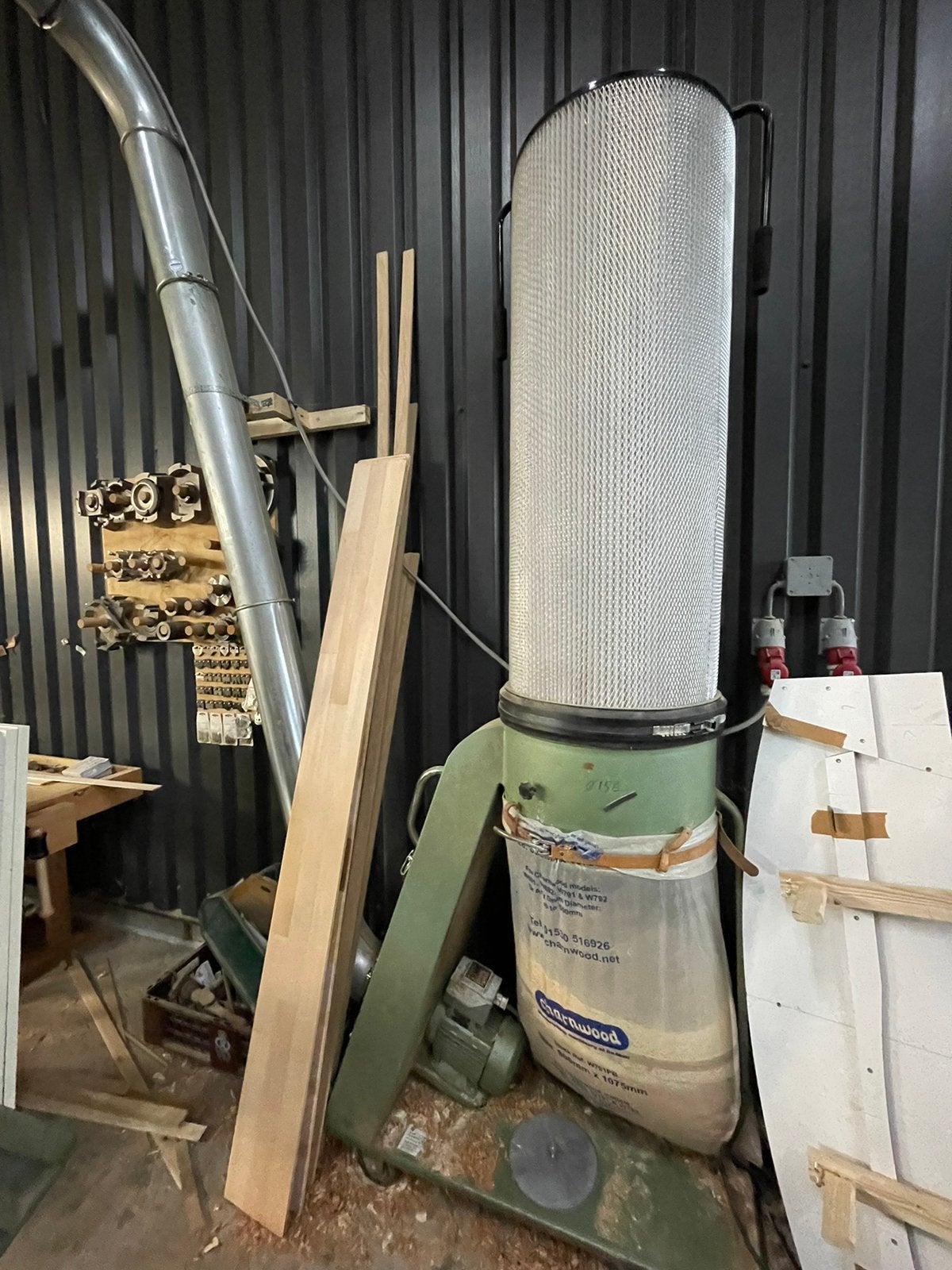 Schuko afzuiging 2,2kw Ø150mm, Doe-het-zelf en Verbouw, Ventilatie en Afzuiging, Ophalen, Gebruikt, Afzuiger