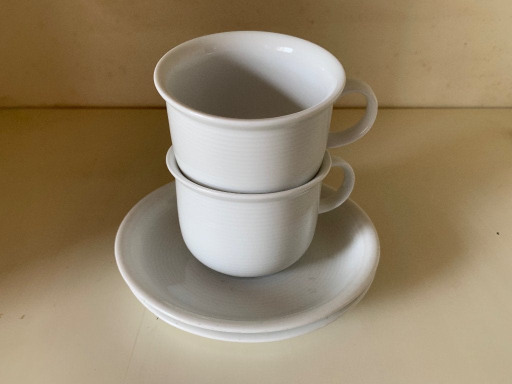 Kop en schotel Thomas Trend servies, wit, Ophalen, Overige merken, Zo goed als nieuw, Overige stijlen