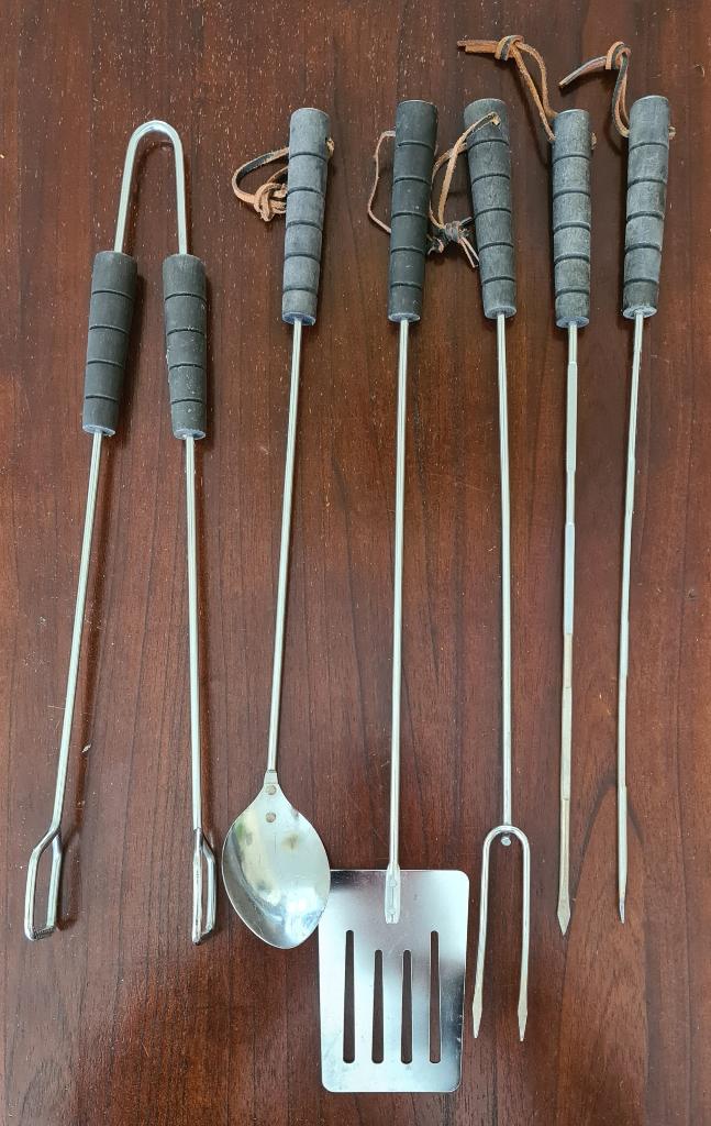BBQ set, Ophalen of Verzenden, Zo goed als nieuw