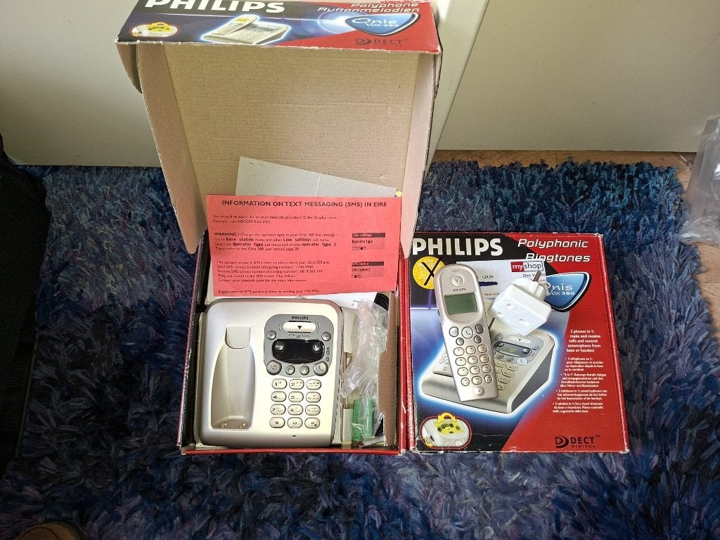 Philips Onis Vox 300 Dect Telefoon met Polyphonic Ringtones, Telecommunicatie, Vaste telefoons | Handsets en Draadloos, Ophalen