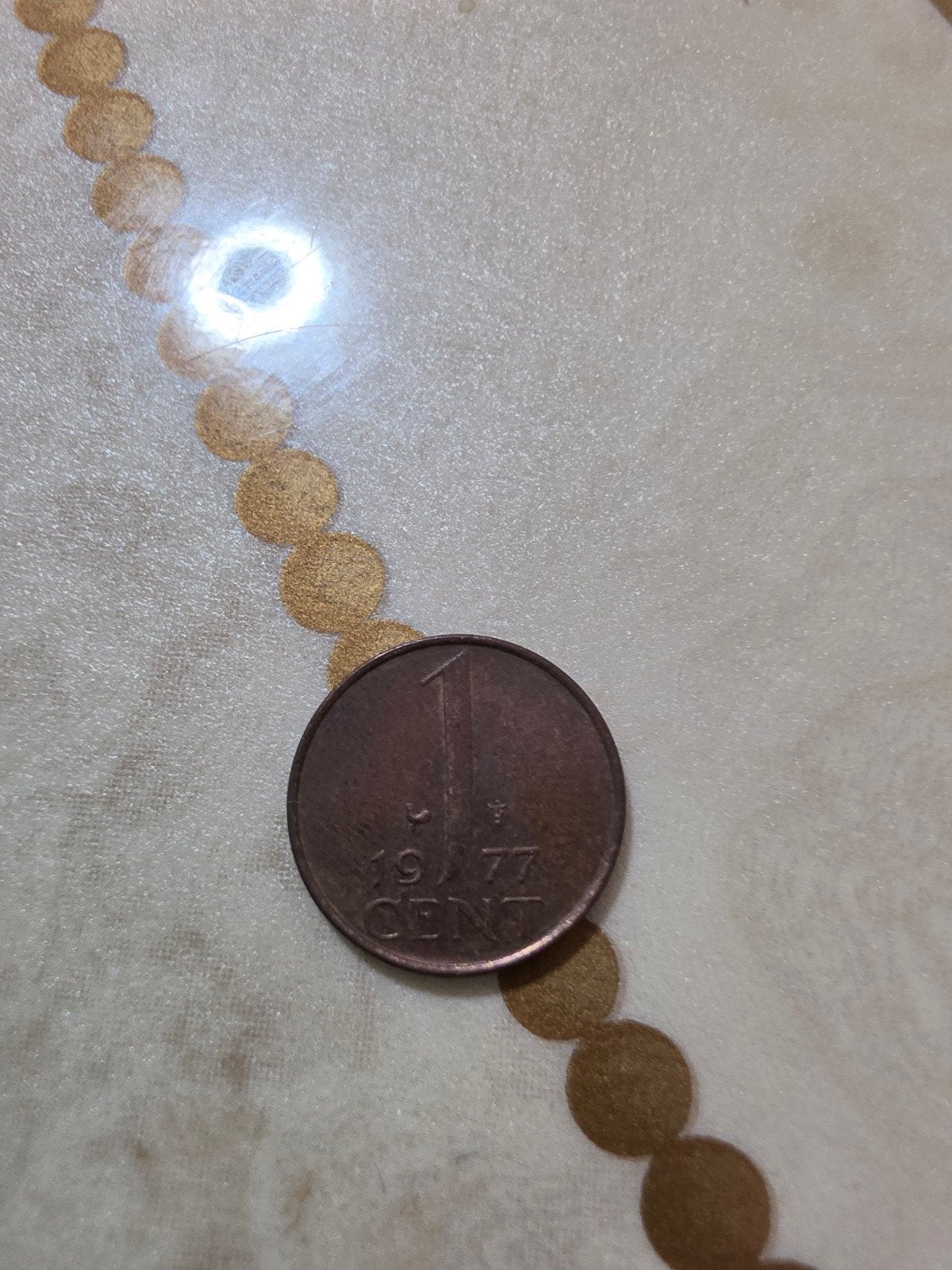 Nederlandse 1 cent munt uit 1977, Ophalen of Verzenden, Koningin Juliana, 1 cent, Losse munt