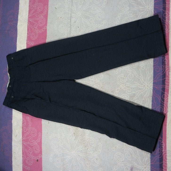 Nette herenpantalon.Taille 82cm.45% scheerwol.Merk Meyer, ., Maat 56/58 (XL), Ophalen of Verzenden, Zo goed als nieuw