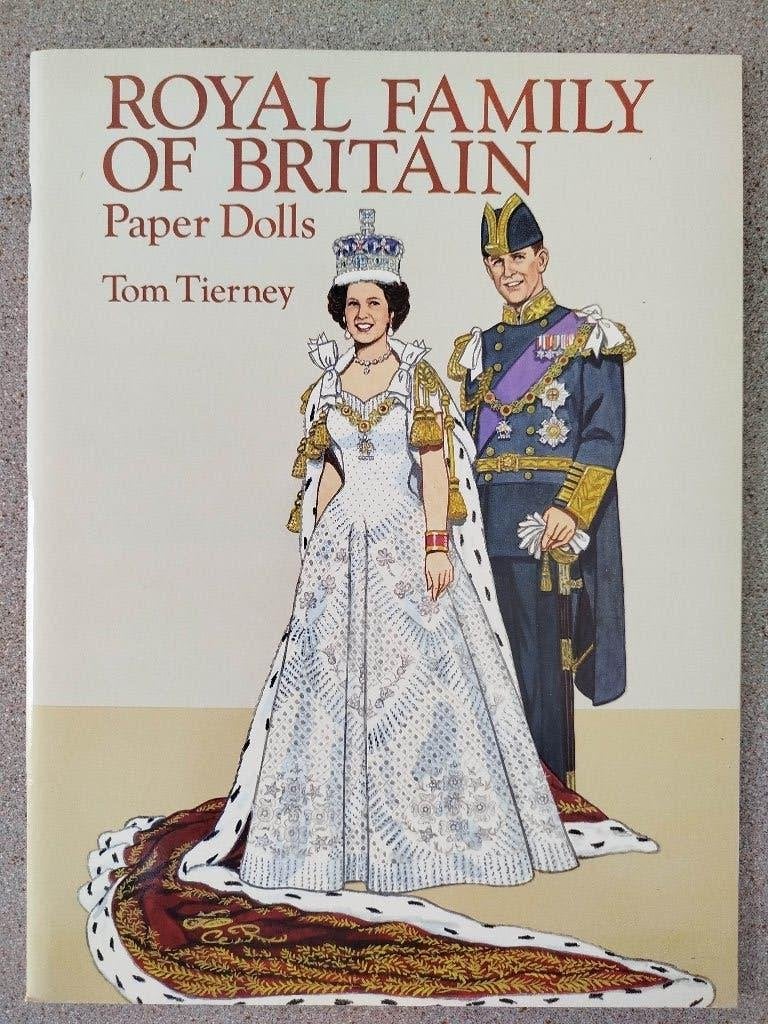 Aankleedpoppen Koninklijke familie Engeland, Ophalen of Verzenden, Zo goed als nieuw, Buitenland, Tijdschrift of Boek