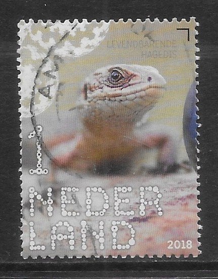 2018, Levendbarende Hagedis [3601] (K0101), Ophalen of Verzenden