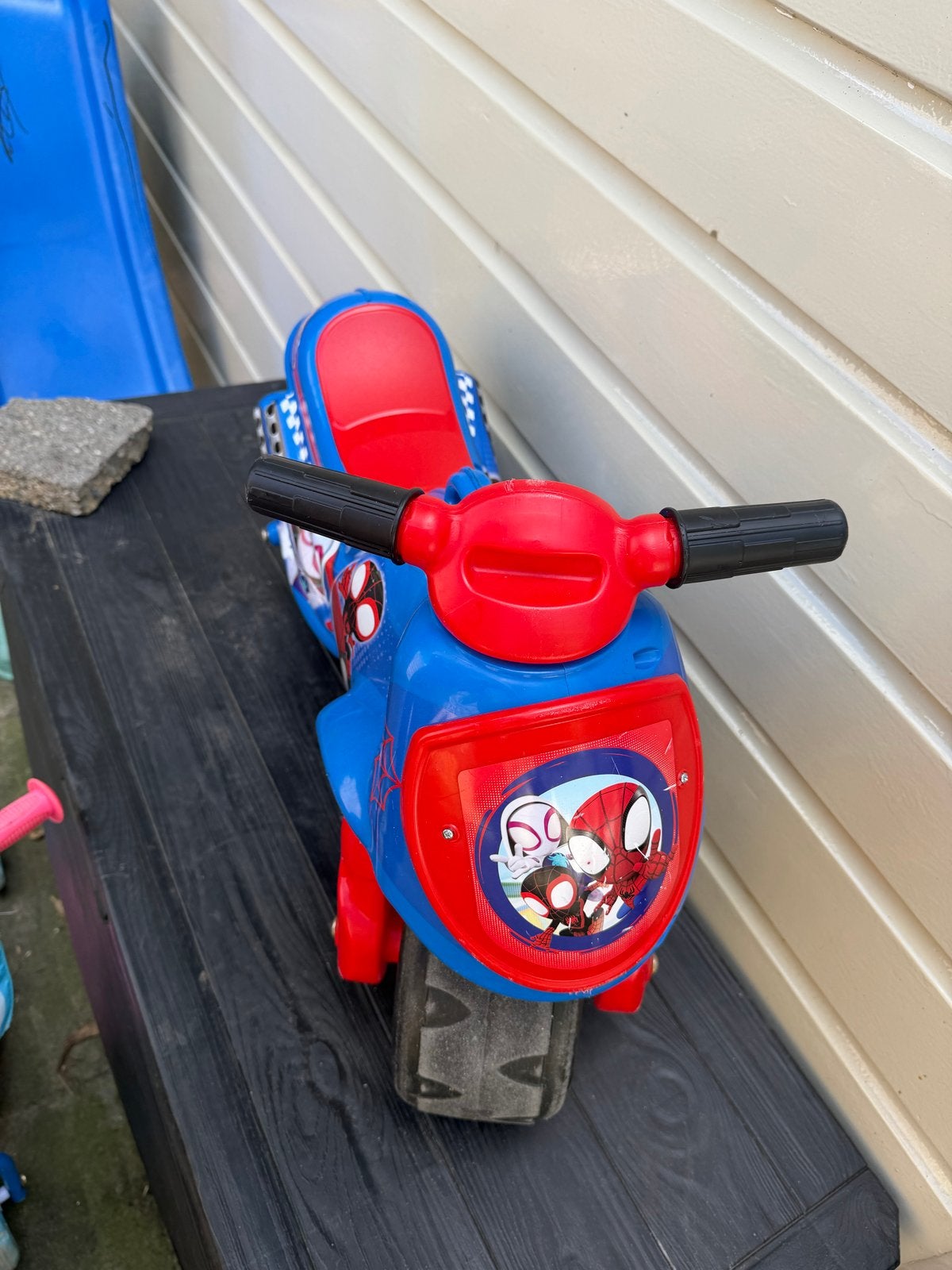 Spiderman loopmotor voor kinderen, Ophalen, Gebruikt