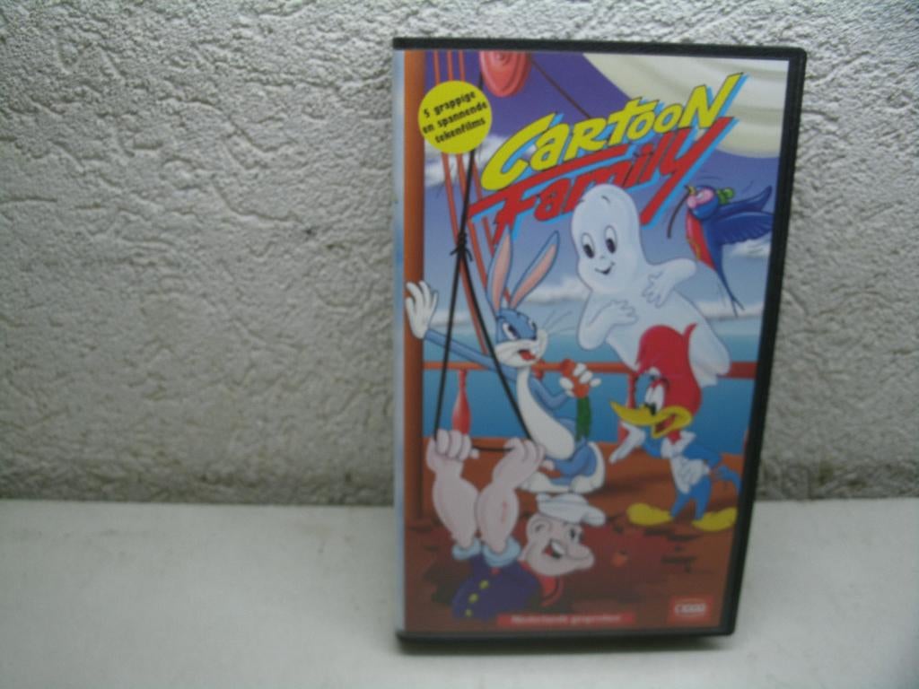 vhs 216a cartoon family ned gespr, Alle leeftijden, Ophalen of Verzenden, Gebruikt