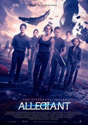 THE   DIVERGENT   SERIES  :  ALLEGIANT      filmposter., Verzamelen, Rechthoekig Staand, Verzenden, Nieuw, A1 t/m A3