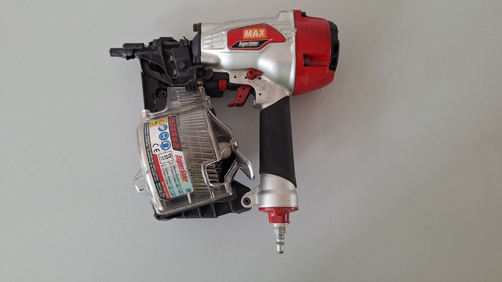 Max CN 565 s2 coilnailer/spijkerpistool, Ophalen of Verzenden, Gebruikt, Overige typen
