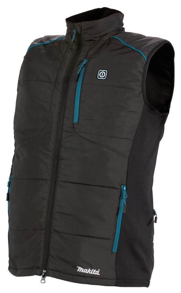 Makita CV102DZ Verwarmd Vest Zwart 3XL, Makita, Zwart, Nieuw, Overige maten