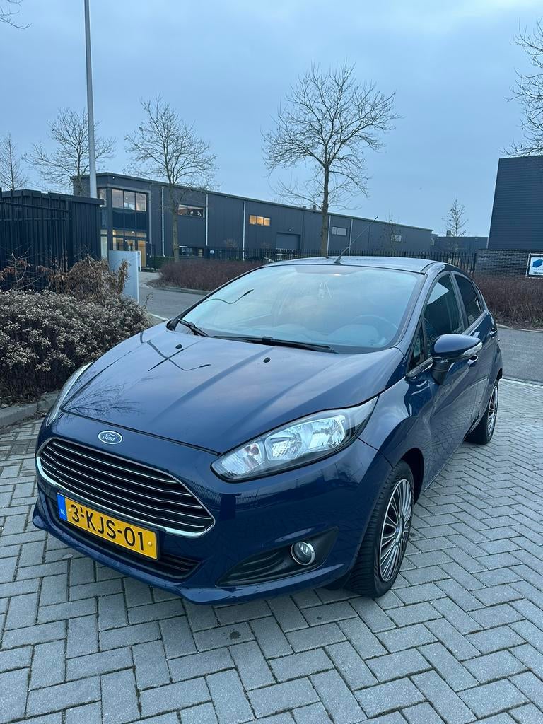 Ford Fiesta 1.0 Titanium 2013, Auto's, Ford, Particulier, Fiësta, Benzine, A, Hatchback, Handgeschakeld, Geïmporteerd, Blauw, Voorwielaandrijving