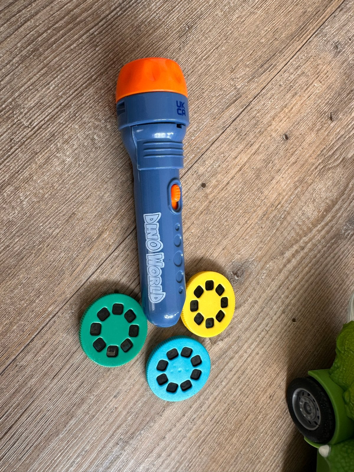 Dino projector met 3 schijven - Dino World, Ophalen, Gebruikt, Overige typen, Met licht