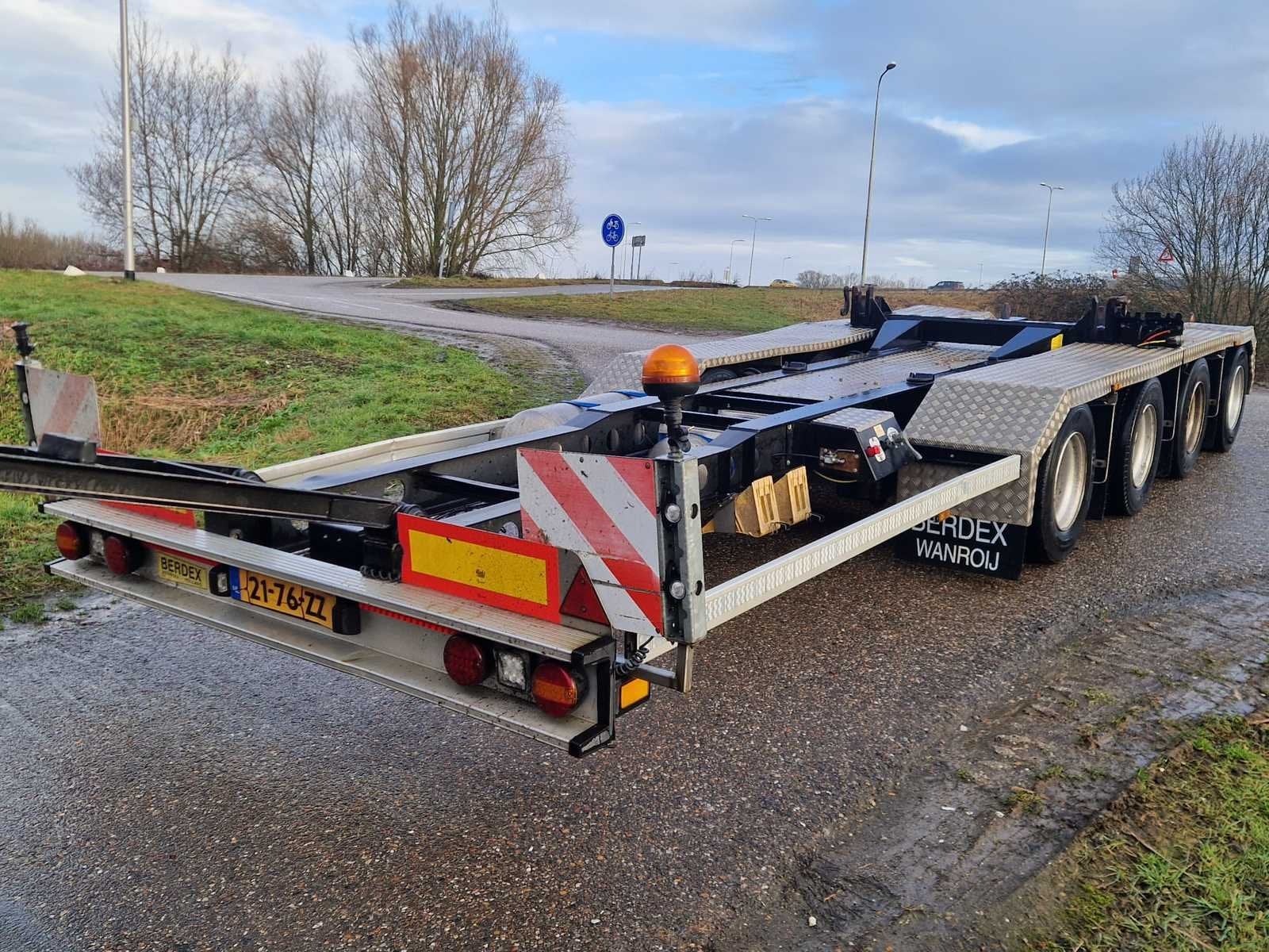 2019 Berdex D02640 4-assige Dolly, Auto's, Overige brandstoffen, Origineel Nederlands, Bedrijf, Aanhangers en Opleggers