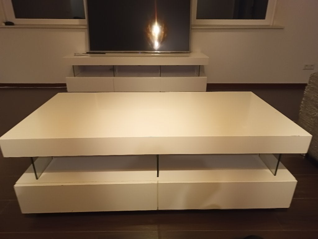 salontafel, Huis en Inrichting, 50 tot 100 cm, 100 tot 150 cm, Ophalen of Verzenden, Zo goed als nieuw