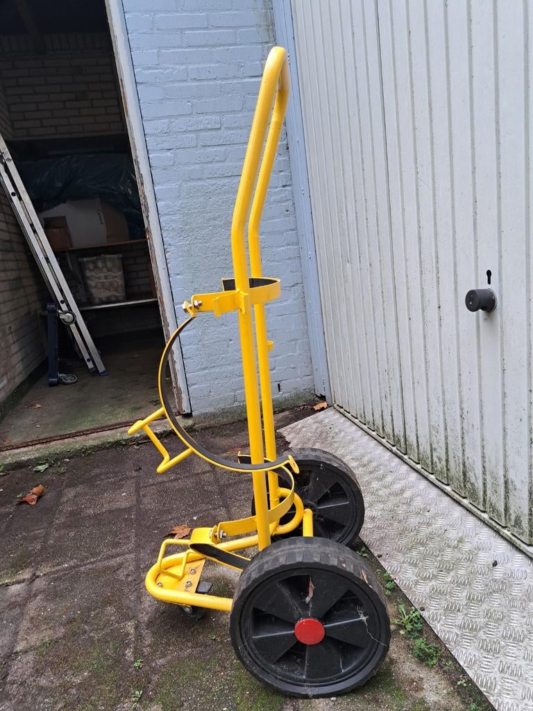Brandblusserkar / Ballenkar - Geel 8 stuks, Zakelijke goederen, Machines en Bouw | Transport, Ophalen of Verzenden