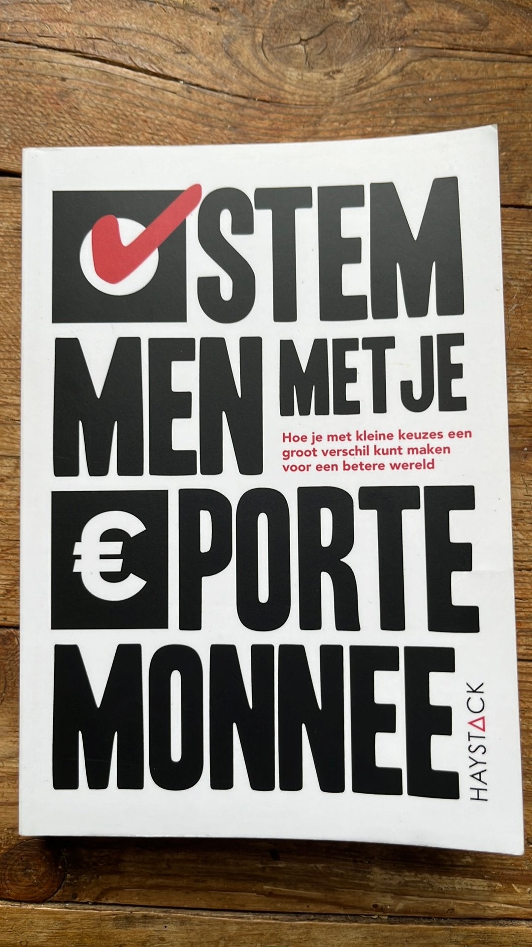 Stemmen met je portemonnee, Boeken, Ophalen of Verzenden, Zo goed als nieuw, Fotografen
