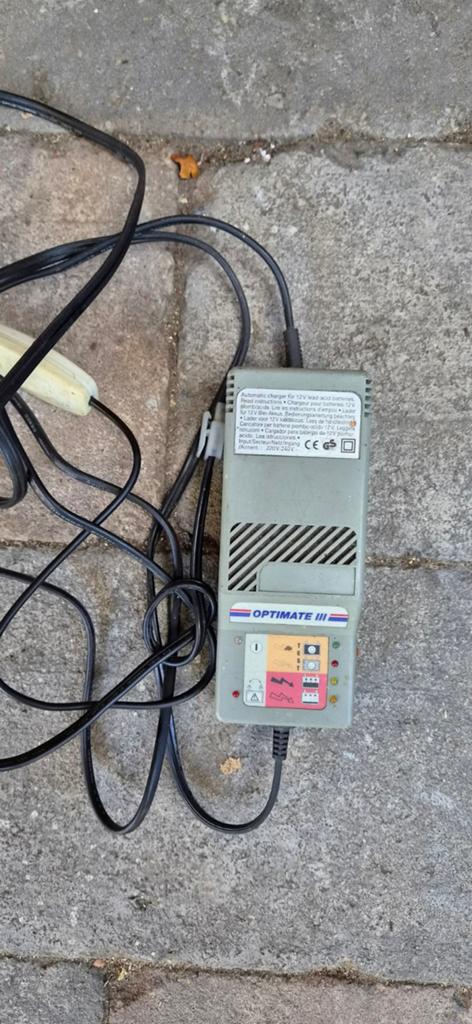 Optimate III Acculader voor de motor., Ophalen of Verzenden
