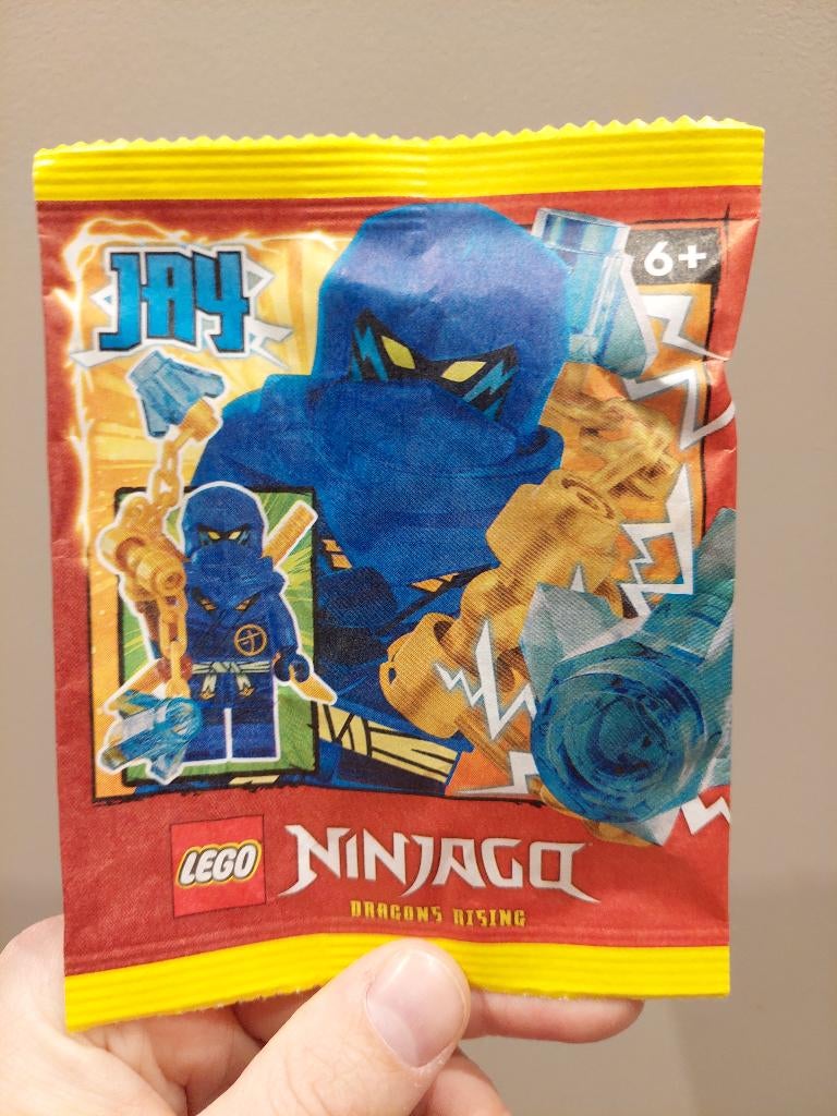 Jay ninjago lego paper bag #1, Ophalen of Verzenden, Nieuw