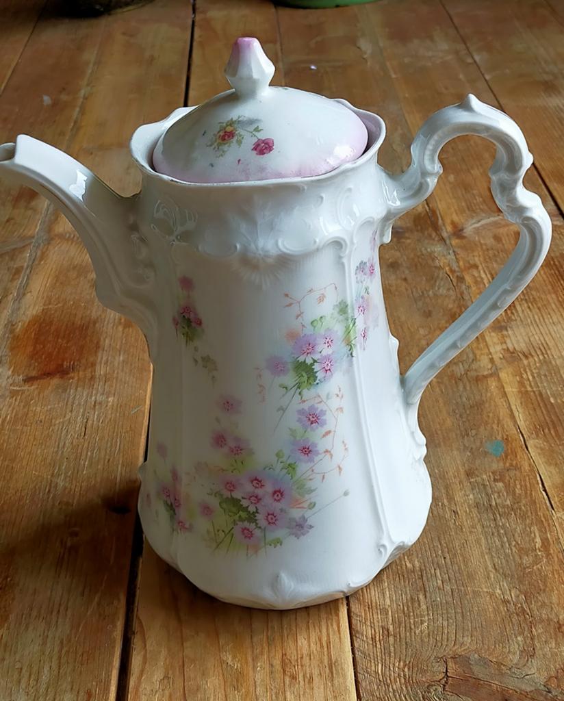 Koffiepot, Antiek en Kunst, Antiek | Keramiek en Aardewerk, Ophalen of Verzenden