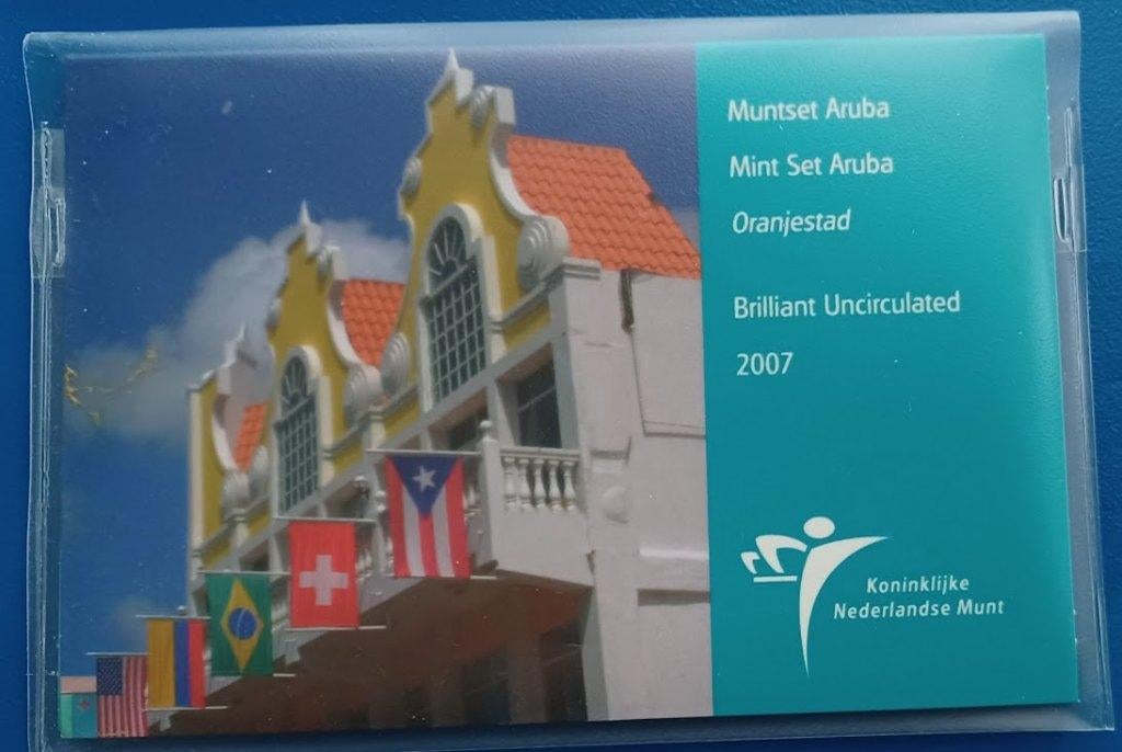 Aruba Muntset - 2007, Postzegels en Munten, Munten | Nederland, Setje, Overige waardes, Koningin Beatrix, Verzenden