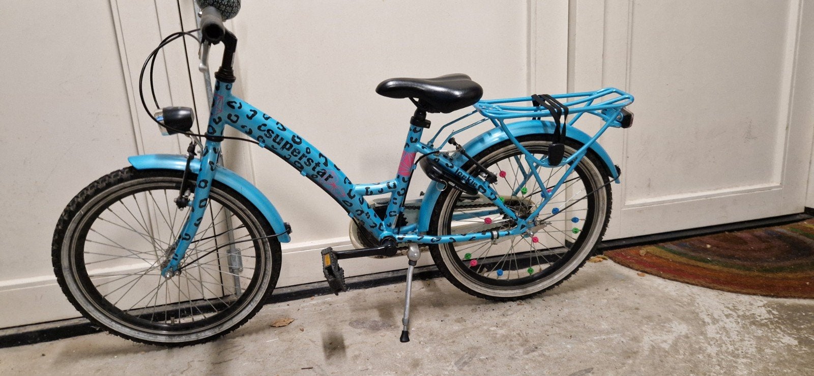 Loekie Superstar kinderfiets 20 inch, Terugtraprem, Gebruikt, Handrem, 20 inch