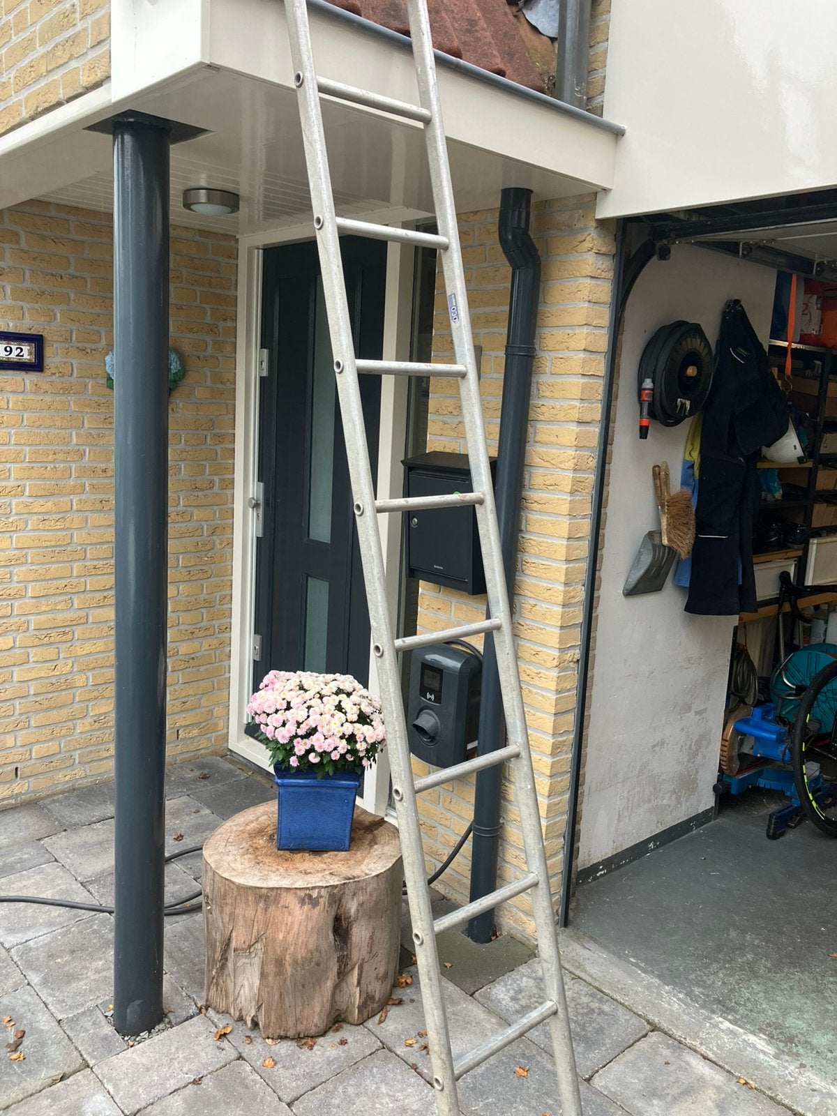 Lichte ladder 2,8 m,, Ophalen, Zo goed als nieuw, 2 tot 4 meter