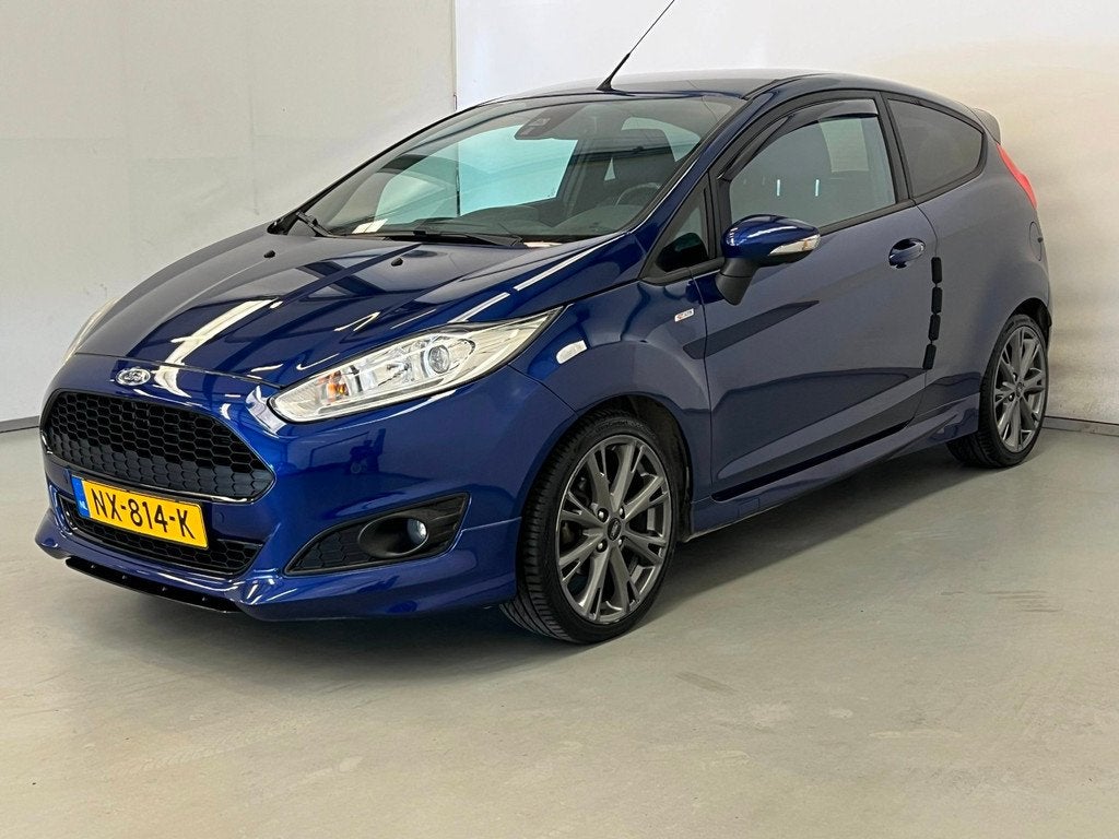 Ford Fiesta 1.0 EcoBoost ST Line / 1e eig / Keyless / Stoelv, Voorwielaandrijving, Blauw, 23 km/l, Origineel Nederlands