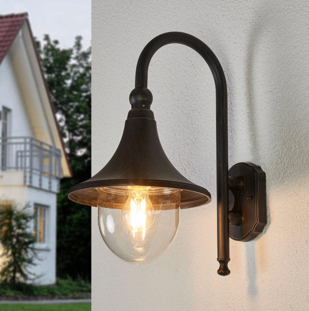 4x Lindby Daphne buitenlamp / outdoor light NIEUW + LED, Ophalen, Minder dan 50 watt, Wandlamp, Netvoeding