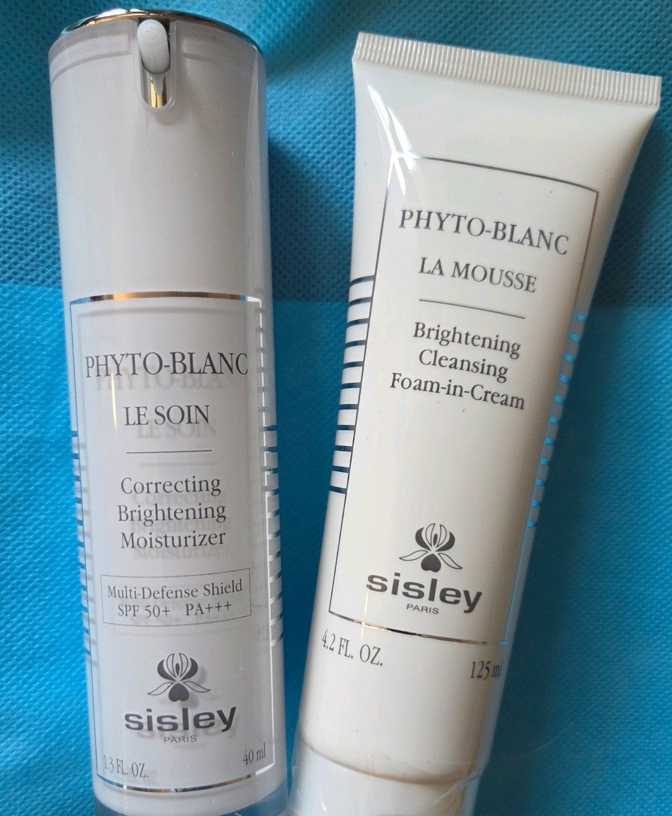 Sisley Phyto-Blanc SET: Reiniging & Dagcrème, Verzenden, Nieuw