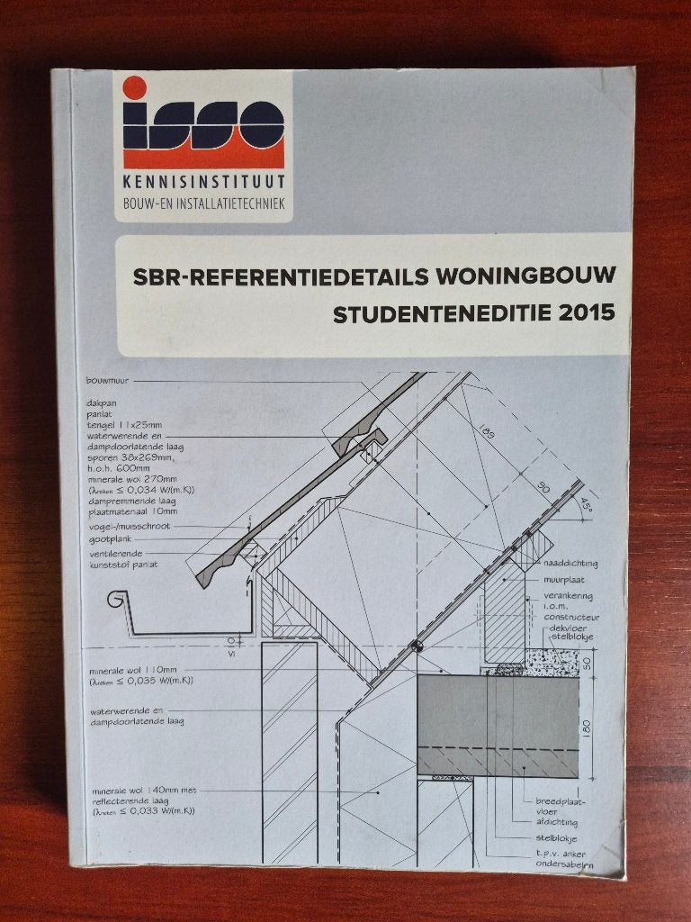 SBR Referentiedetails Woningbouw, Ophalen of Verzenden, Zo goed als nieuw, Bouwkunde