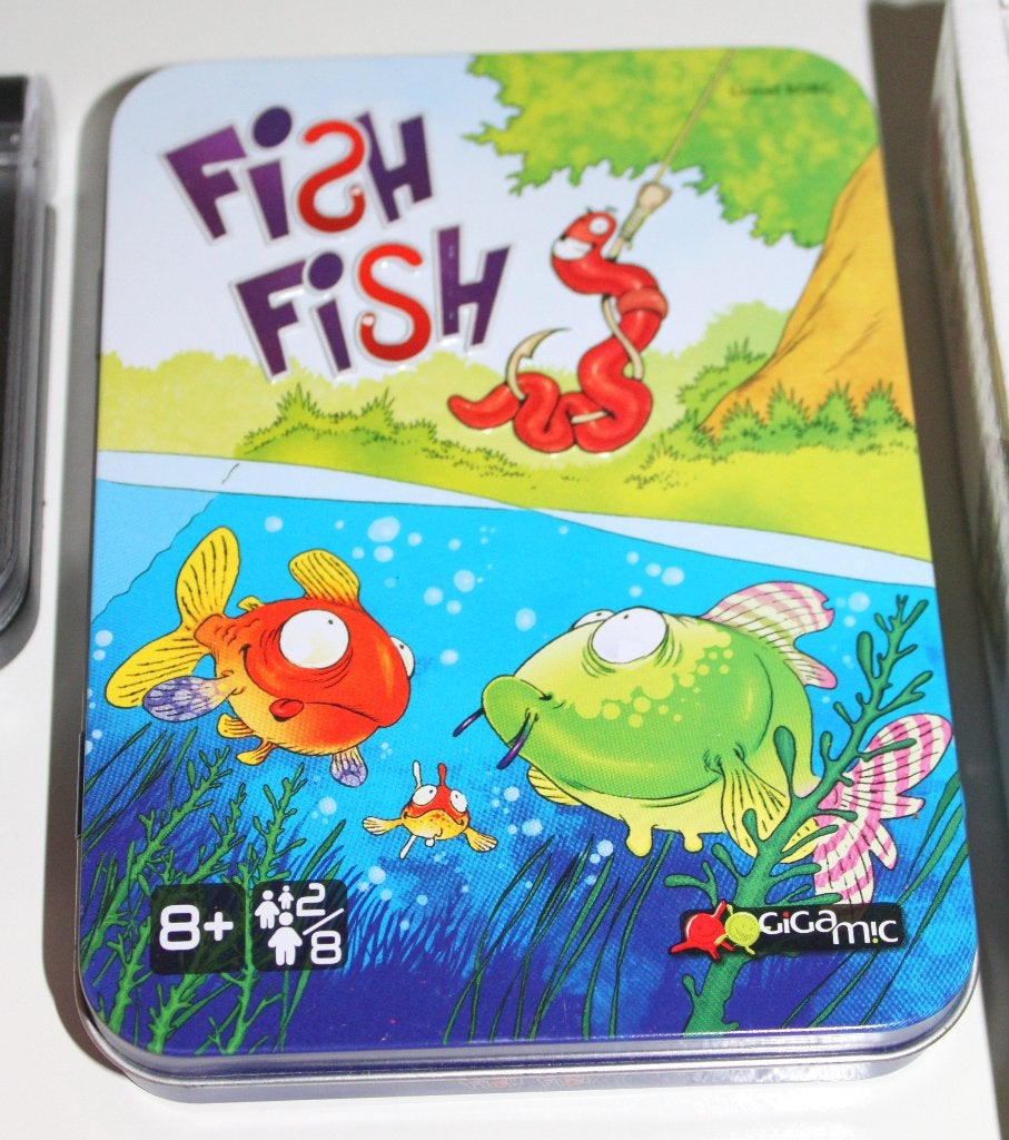 Gigamic Fish Fish visspel 2-8 spelers (8+), Hobby en Vrije tijd, Ophalen of Verzenden, Nieuw, Reisspel