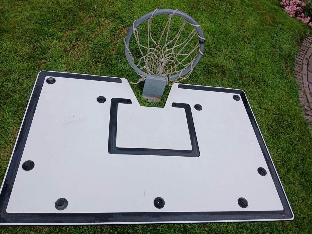 Basketbalwandbord super degelijk Kompan, Kinderen en Baby's, Speelgoed | Buiten | Speeltoestellen, Ophalen, Gebruikt, Zandbak