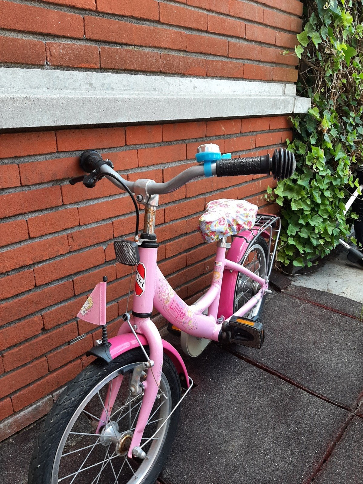 meisjes fiets, Fietsen en Brommers, Fietsen | Meisjes, Ophalen, Gebruikt, 20 inch
